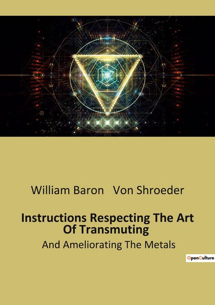 Produktbild: Instructions Respecting The Art Of Transmuting