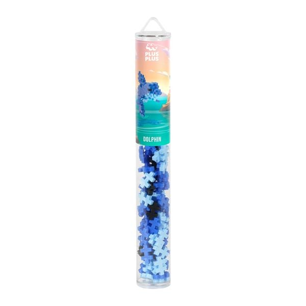 Produktbild: PLUS PLUS - 100 Kreativ Bausteine Delfin