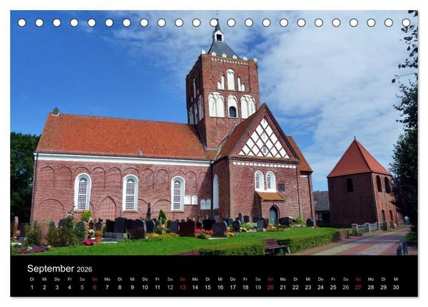 Produktbild: Ostfriesland verzaubert! (Tischkalender 2026 DIN A5 quer), CALVENDO Monatskalender