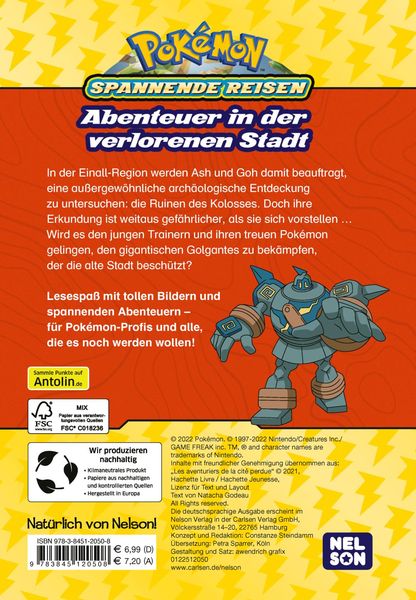 Pokémon: Spannende Reisen: Abenteuer in der verlorenen Stadt