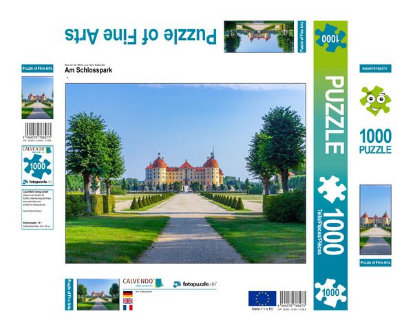 Produktbild: CALVENDO Puzzle Am Schlosspark | 1000 Teile Lege-Gr&ouml;&szlig;e 64x48cm Foto-Puzzle f&uuml;r gl&uuml;ckliche Stunden