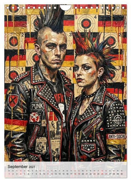Produktbild: Punk 76 (Wandkalender 2027 DIN A4 hoch), CALVENDO Monatskalender