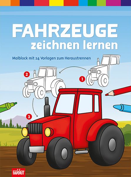 Produktbild: Fahrzeuge zeichnen lernen