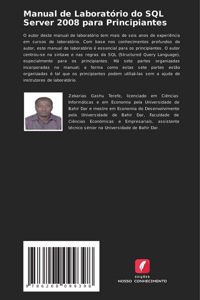 Produktbild: Manual de Laborat&oacute;rio do SQL Server 2008 para Principiantes