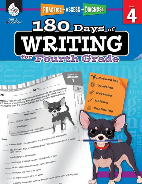 Produktbild: 180 Days(r) Writing for Fourth Grade