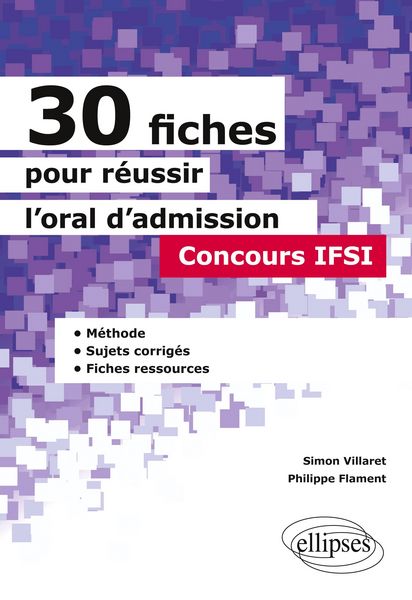 Produktbild: 30 fiches pour r&eacute;ussir l'oral d'admission en IFSI