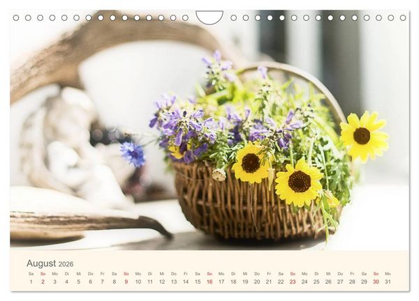 Produktbild: Romantik-Stillleben (Wandkalender 2026 DIN A4 quer), CALVENDO Monatskalender