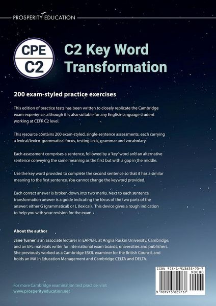 Produktbild: C2 Key Word Transformation