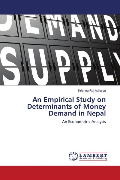 Produktbild: An Empirical Study on Determinants of Money Demand in Nepal