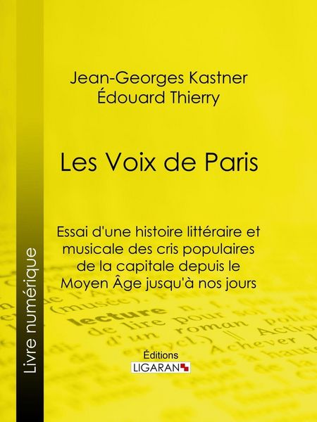 Produktbild: Les Voix de Paris