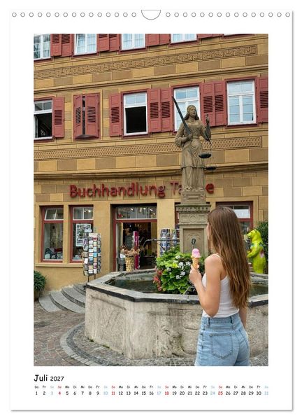 Produktbild: Unterwegs in und um Waiblingen (Wandkalender 2027 DIN A3 hoch), CALVENDO Monatskalender