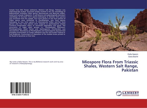 Produktbild: Miospore Flora From Triassic Shales, Western Salt Range, Pakistan