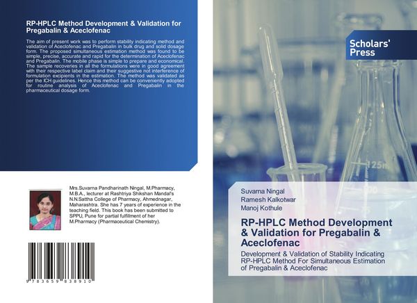 Produktbild: RP-HPLC Method Development & Validation for Pregabalin & Aceclofenac