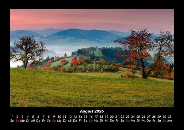Produktbild: Bergige Welten 2026 Fotokalender DIN A3