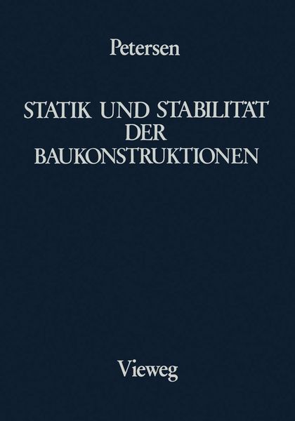 Produktbild: Statik und Stabilit&auml;t der Baukonstruktionen