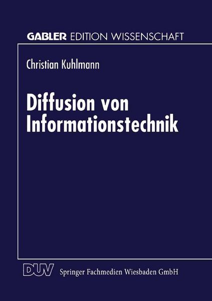 Produktbild: Diffusion von Informationstechnik