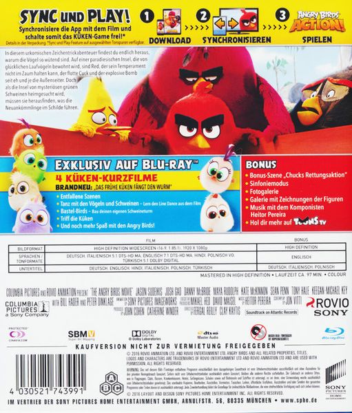 Produktbild: Angry Birds - Der Film