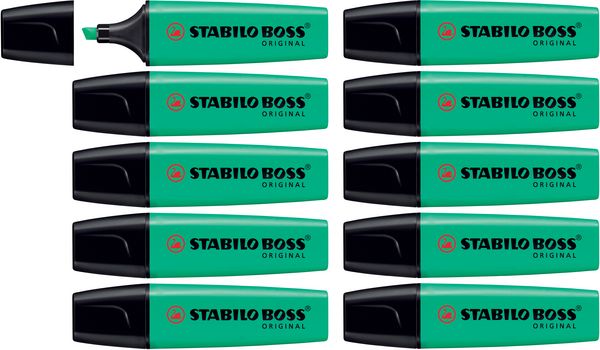 Produktbild: STABILO BOSS t&uuml;rkis Leuchtmarkierer