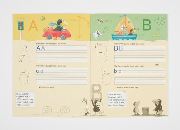 Der kleine Rabe Socke: Buchstaben schreiben mit dem kleinen Raben Socke