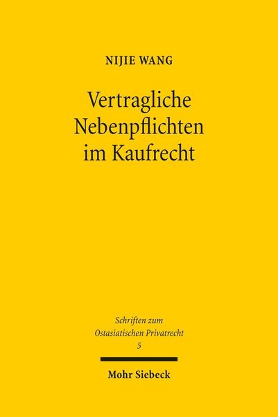 Produktbild: Vertragliche Nebenpflichten im Kaufrecht