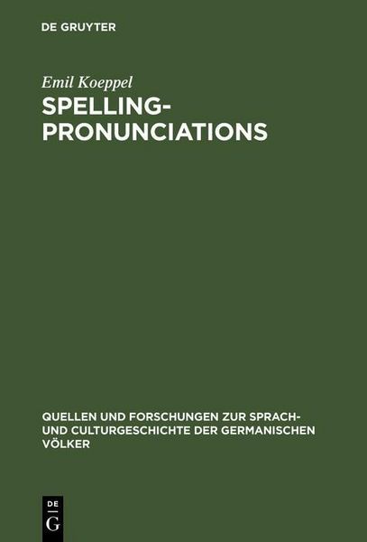 Produktbild: Spelling-pronunciations