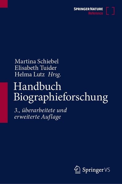 Produktbild: Handbuch Biographieforschung