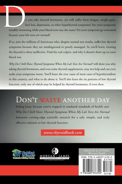 Produktbild: Why Do I Still Have Thyroid Symptoms? When My Lab Tests Are Normal