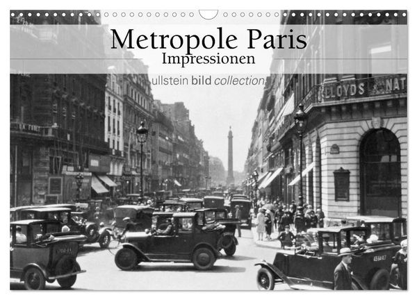 Produktbild: Metropole Paris - Impressionen (Wandkalender 2026 DIN A3 quer), CALVENDO Monatskalender