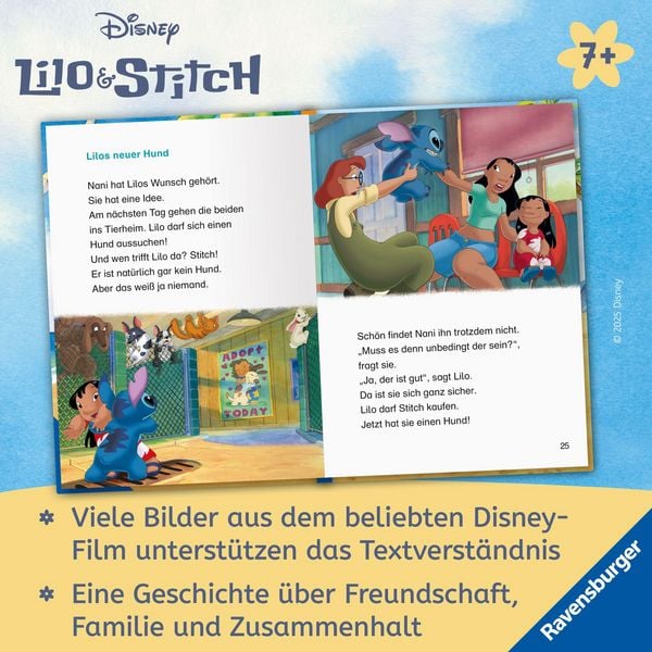 Produktbild: Disney Stitch - Lilo und Stitch: Das Erstlesebuch zum Disney-Klassiker