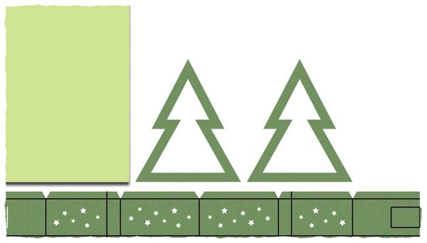 Produktbild: URSUS Dekorationsartikel Bastelset O Tannenbaum