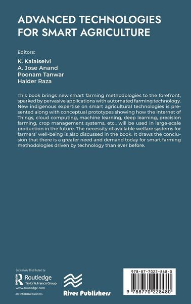 Produktbild: Advanced Technologies for Smart Agriculture