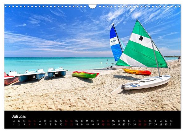Produktbild: Kuba Varadero 2026 Leben im Paradies (Wandkalender 2026 DIN A3 quer), CALVENDO Monatskalender