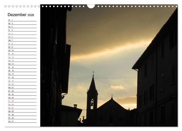 Produktbild: Camino di Assisi - Franziskusweg (Wandkalender 2026 DIN A3 quer), CALVENDO Monatskalender