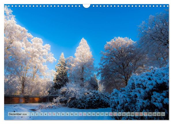 Produktbild: Schlossgarten Oldenburg. Ein Fotospaziergang (Wandkalender 2026 DIN A3 quer), CALVENDO Monatskalender