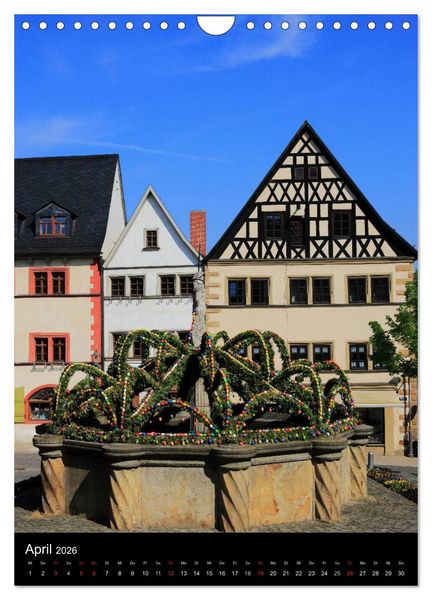 Produktbild: P&ouml;&szlig;neck - meine Stadt (Wandkalender 2026 DIN A4 hoch), CALVENDO Monatskalender