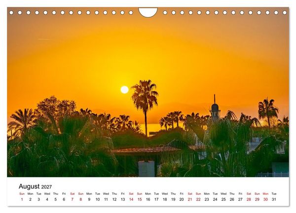 Produktbild: Magical sunsets. Lights between heaven and earth (Wall Calendar 2027 DIN A4 landscape), CALVENDO 12 Month Wall Calendar