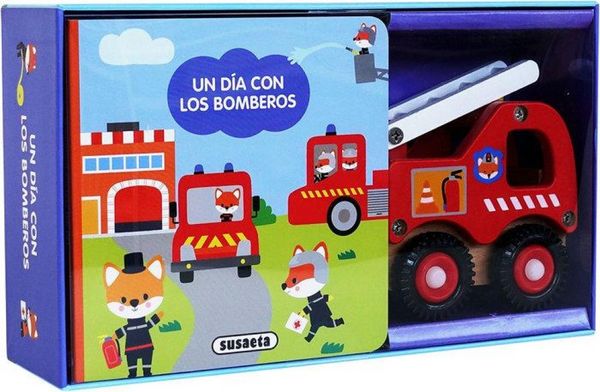 Produktbild: Un d&iacute;a con los bomberos