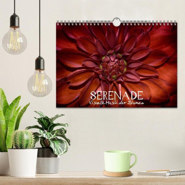 Produktbild: Serenade - Visuelle Musik der Blumen (Wandkalender 2026 DIN A4 quer), CALVENDO Monatskalender