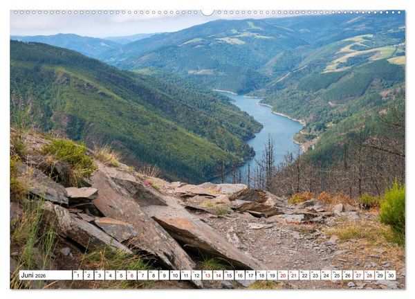Produktbild: Unterwegs - Camino Primitivo. Zu Fu&szlig; auf der &auml;ltesten Route des Jakobsweges (Wandkalender 2026 DIN A2 quer), CALVENDO Monatskalender