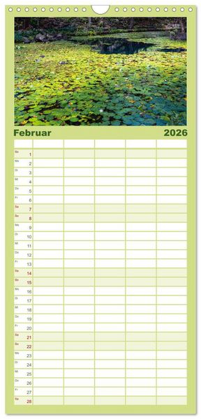 Produktbild: Familienplaner 2026 - Trauminseln der Welt - Mauritius mit 5 Spalten (Wandkalender, 21 x 45 cm) CALVENDO