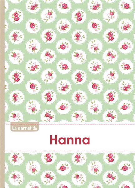 Produktbild: Le carnet de hanna lignes, 96p,