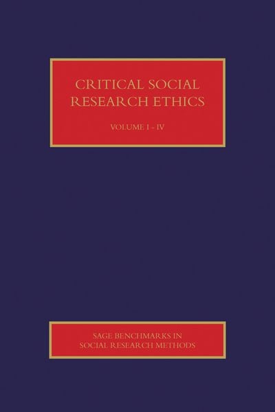 Produktbild: Critical Social Research Ethics, 4v
