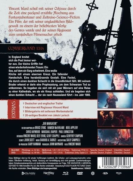 Produktbild: Der Navigator - Eine bizarre Reise durch Zeit und Raum - Mediabook (Blu-ray) (+ DVD)