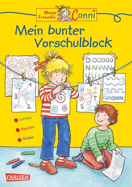 Produktbild: Conni Gelbe Reihe (Besch&auml;ftigungsbuch): Mein bunter Vorschulblock