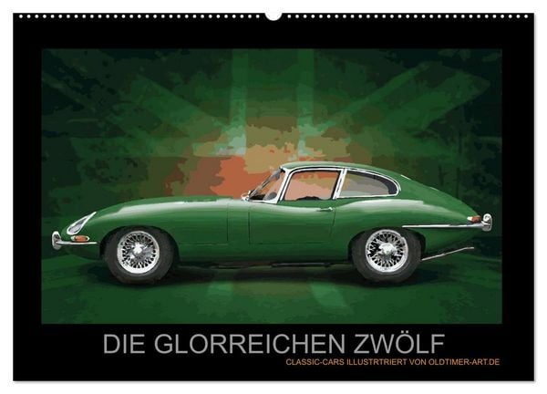 Produktbild: DIE GLORREICHEN ZW&Ouml;LF (Wandkalender 2026 DIN A2 quer), CALVENDO Monatskalender