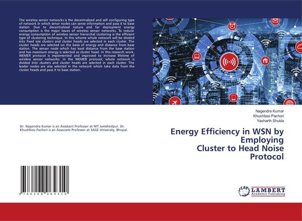 Produktbild: Energy Efficiency in WSN by Employing Cluster to Head Noise Protocol
