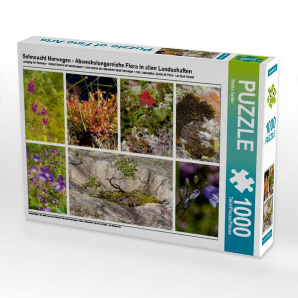 Sehnsucht Norwegen - Abwechslungsreiche Flora in allen Landschaften (Puzzle)