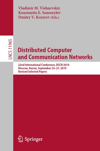 Produktbild: Distributed Computer and Communication Networks