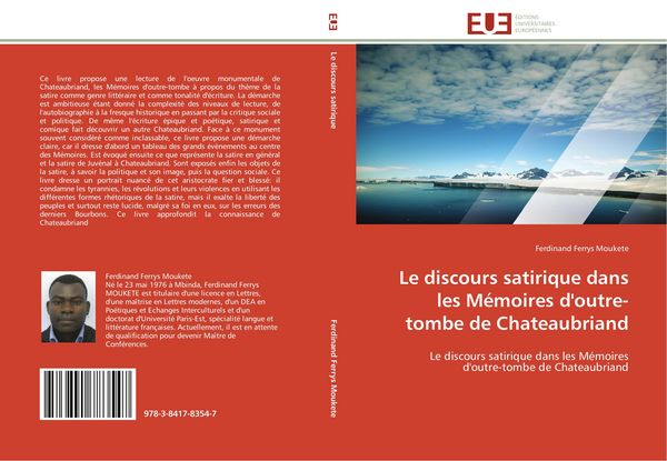 Produktbild: Le discours satirique dans les M&eacute;moires d'outre-tombe de Chateaubriand
