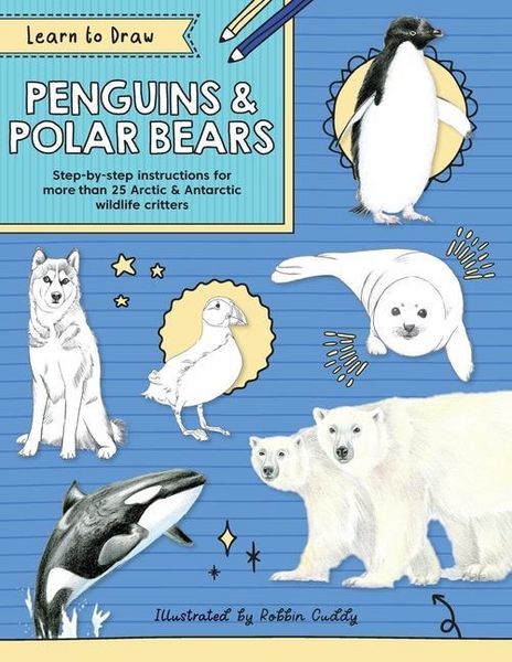 Produktbild: Learn to Draw: Penguins & Polar Bears - Michaels Racks